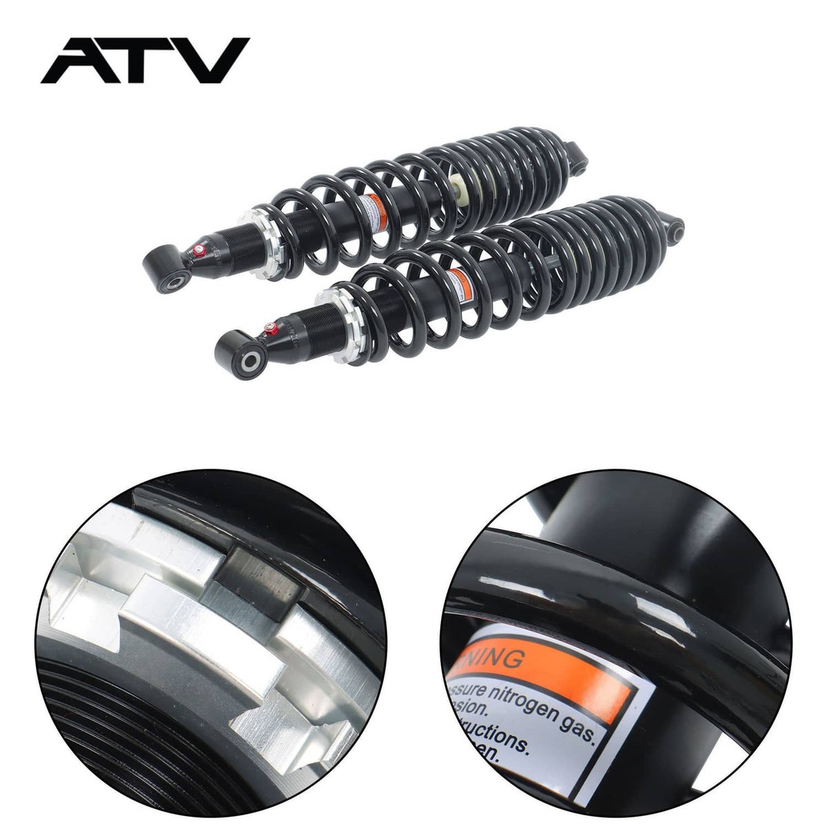 Solidspare Rear Shocks Absorber Monotube 2019-2020 For Yamaha Wolverine X2 B0D-F2200-00-00