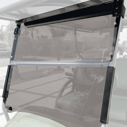 Solidspare Fold Down Windshield Tinted Windscreen For Club Car Precedent 2004-UP Golf Cart
