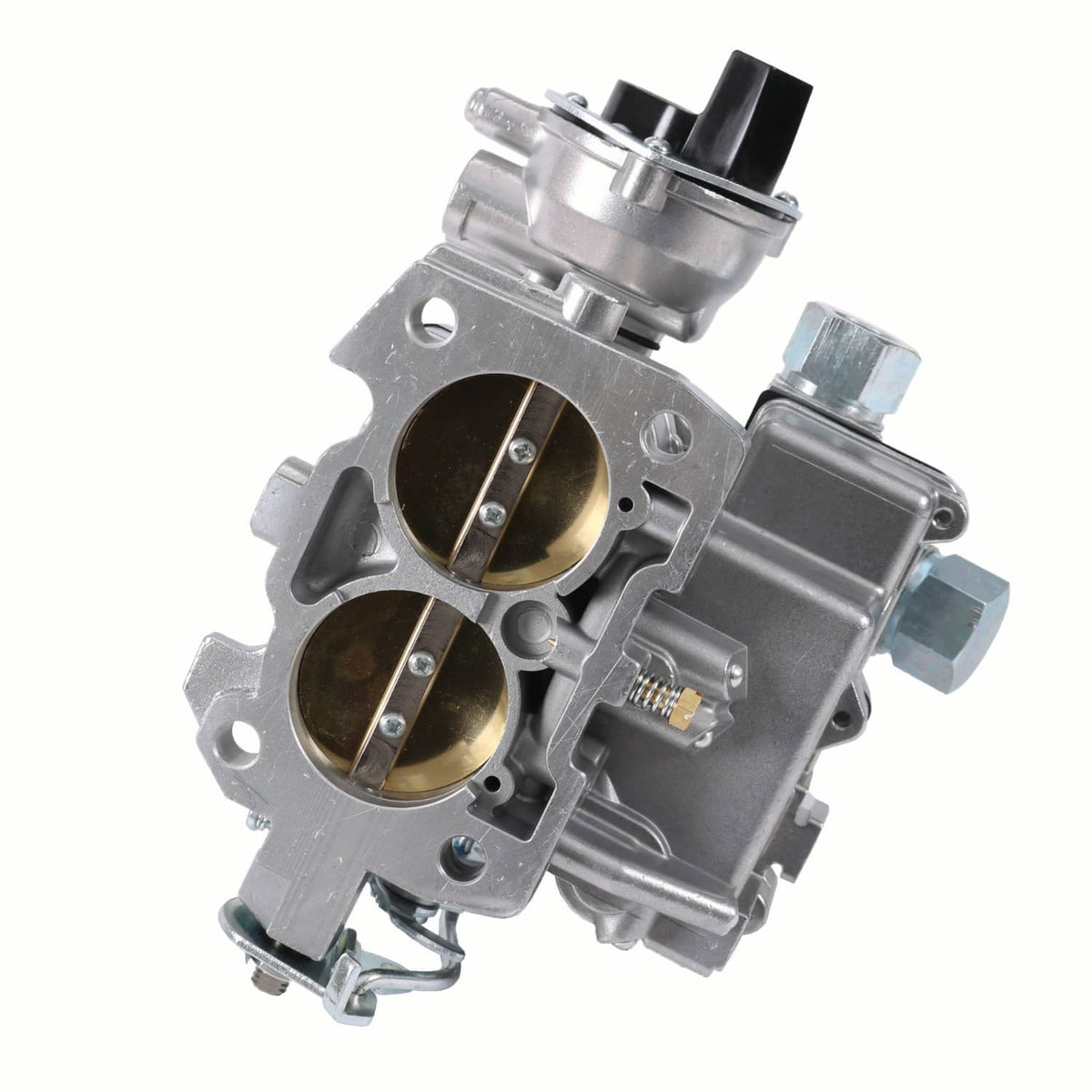 Solidspare Marine Carburetor W/Gasket for Mercruiser 2 Barrel 2.5/3.0L 4CYL W/Long Linkage