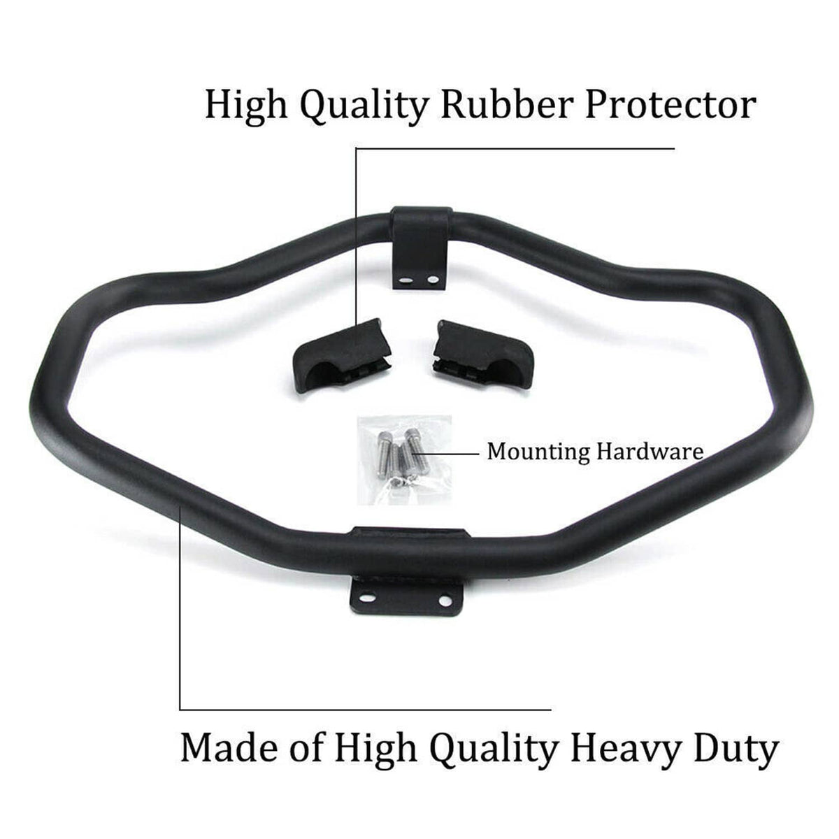 Solidspare Mustache Engine Guard Highway Crash Bar For Harley Iron 883 XL883N 2004-2021 New