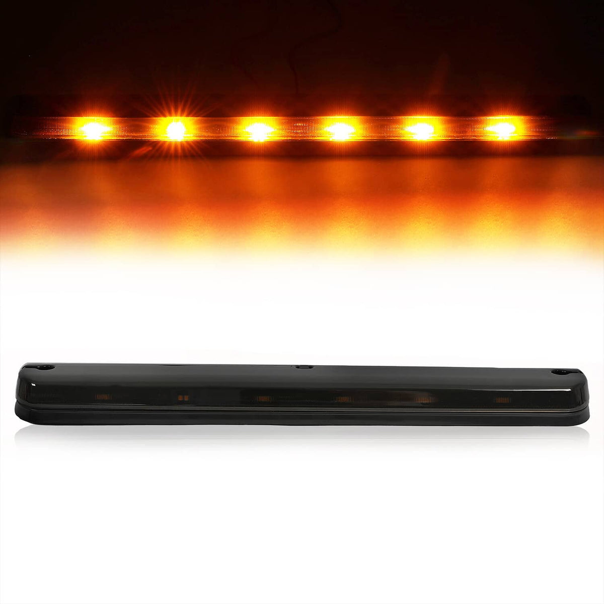 Solid Spare Center LED Roof Marker Cab Light For Chevrolet Silverado 2500HD 3500HD 2007-2021