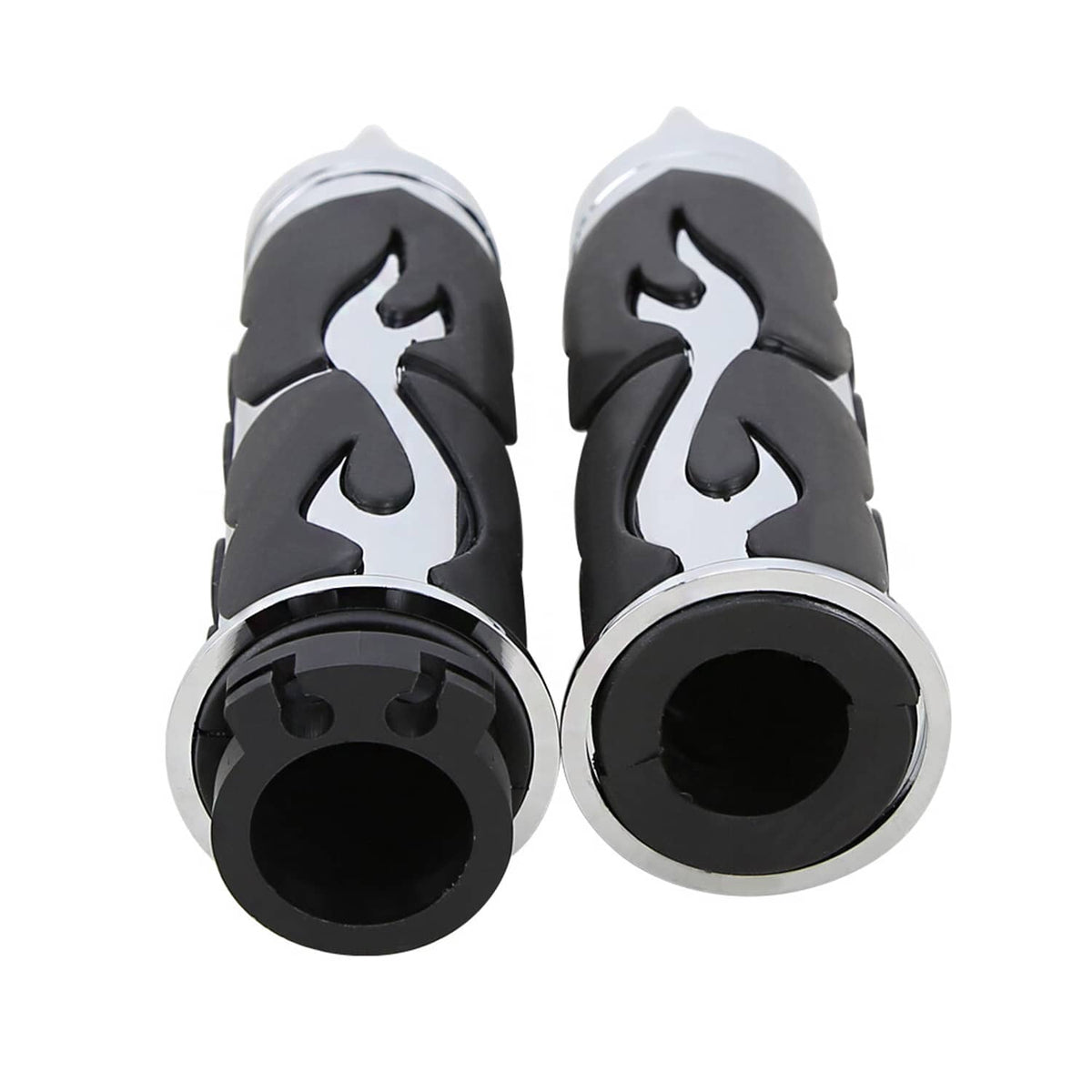 Solidspare 1'' Motorcycle Handle Bar Hand Grips Fit for Harley Sportster XL1200 883 Dyna