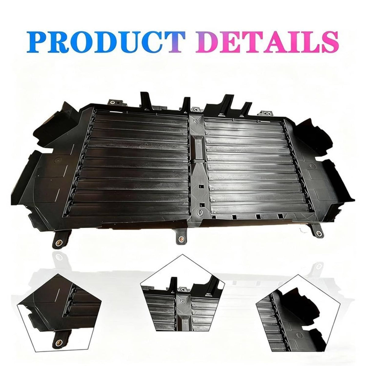 Solidspare Grille Shutter Active Air Grill Louver w/ Motor For 2024-26 Toyota Tacoma Grille