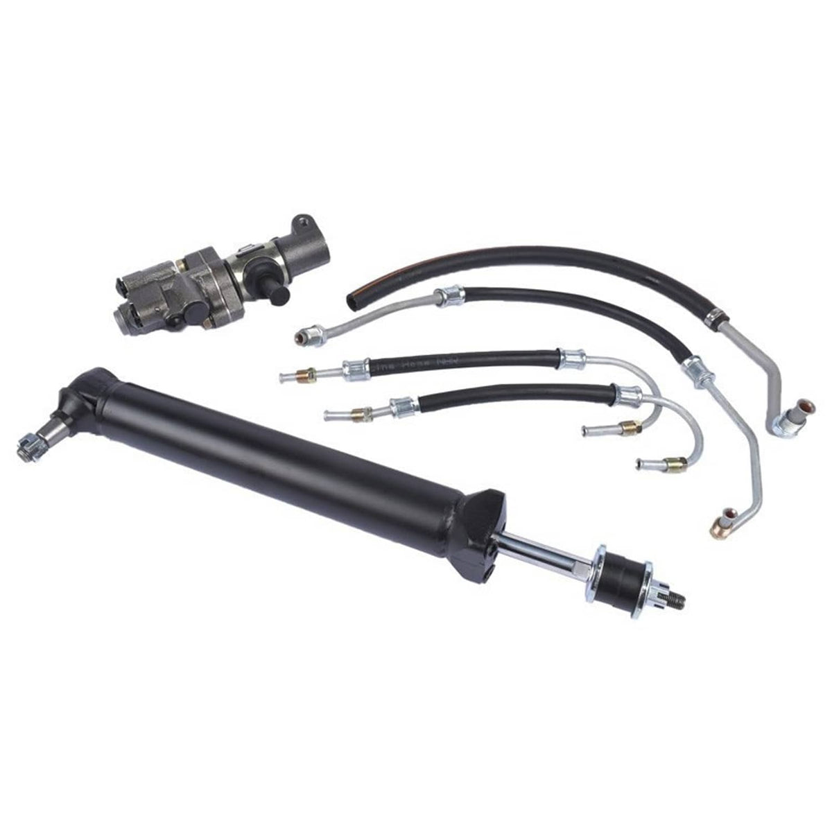 Solidspare For 1963-1979 Corvette Power Steering Valve Cylinder Ram Hose Kit NO CORES C2 C3