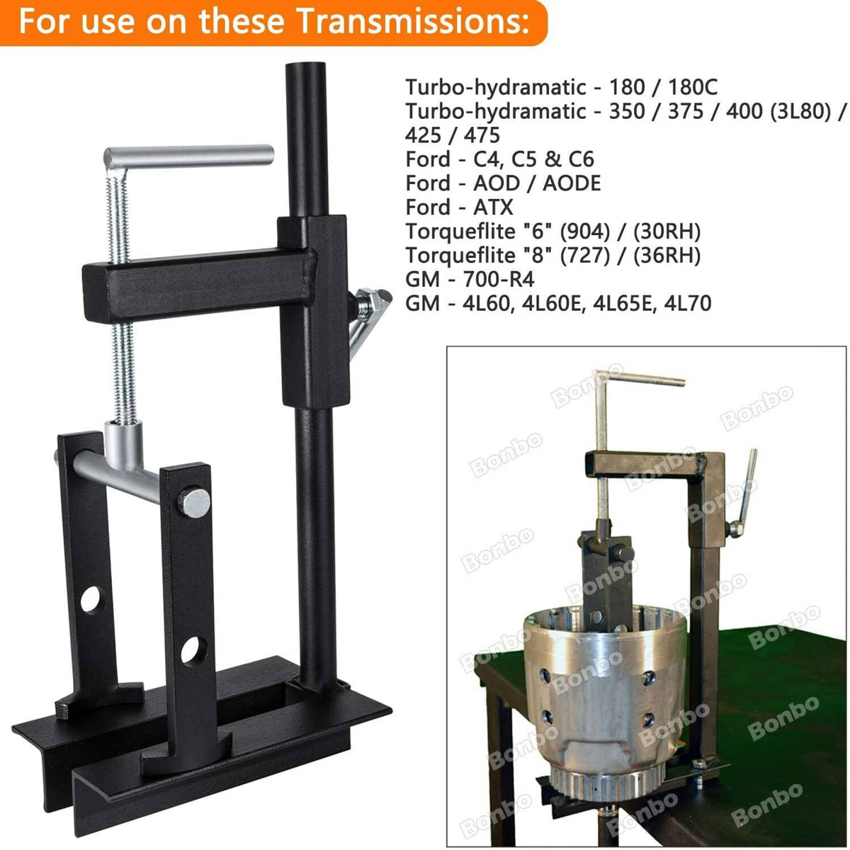 Solid Spare T-0158 Universal Clutch Drum Spring Compressor Transmission Tool Heavy Duty