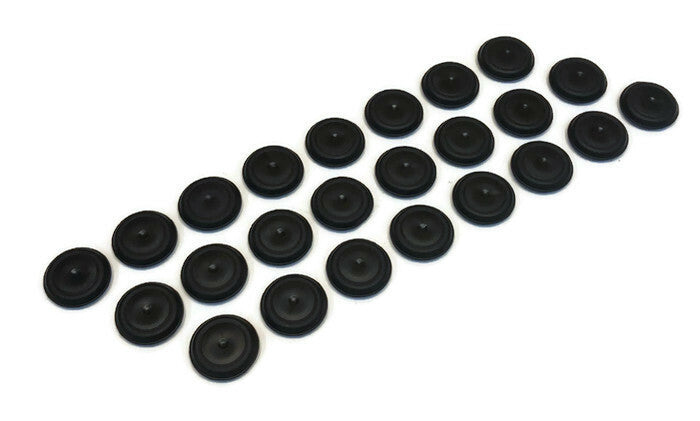 (24) Rubber Body Floor DRAIN PLUGS for Jeep CJ5 CJ7 CJ8 Wrangler YJ Cherokee XJ