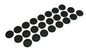 (24) Rubber Body Floor DRAIN PLUGS for Jeep CJ5 CJ7 CJ8 Wrangler YJ Cherokee XJ