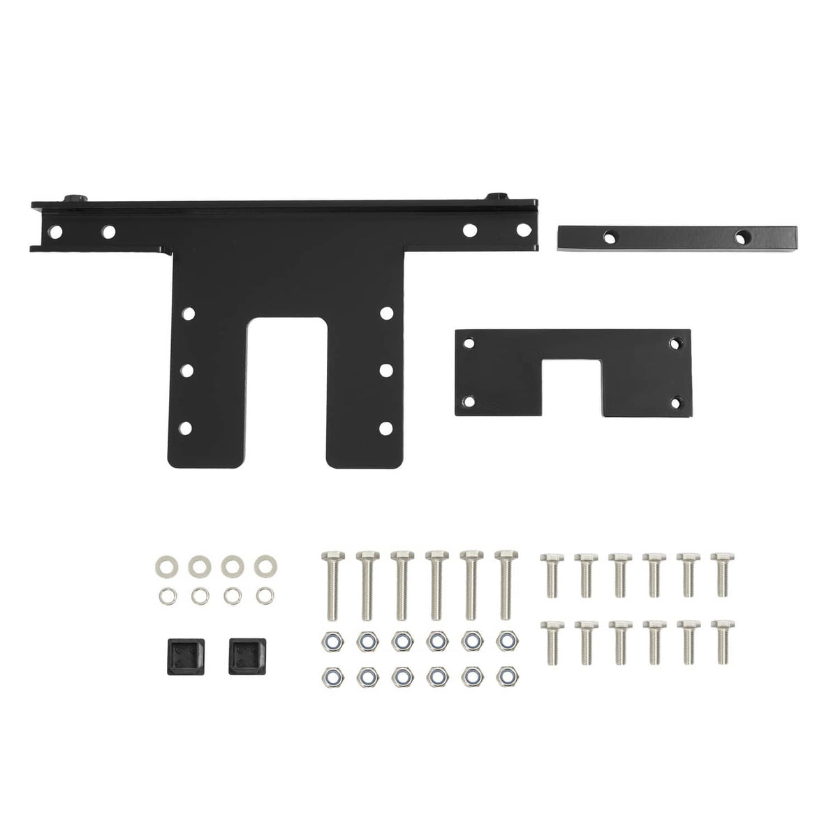 Solid Spare 24x18" Truck Hitch Mount Mud Flap Fit 2" Hitch Receivers Easy to Install Remove