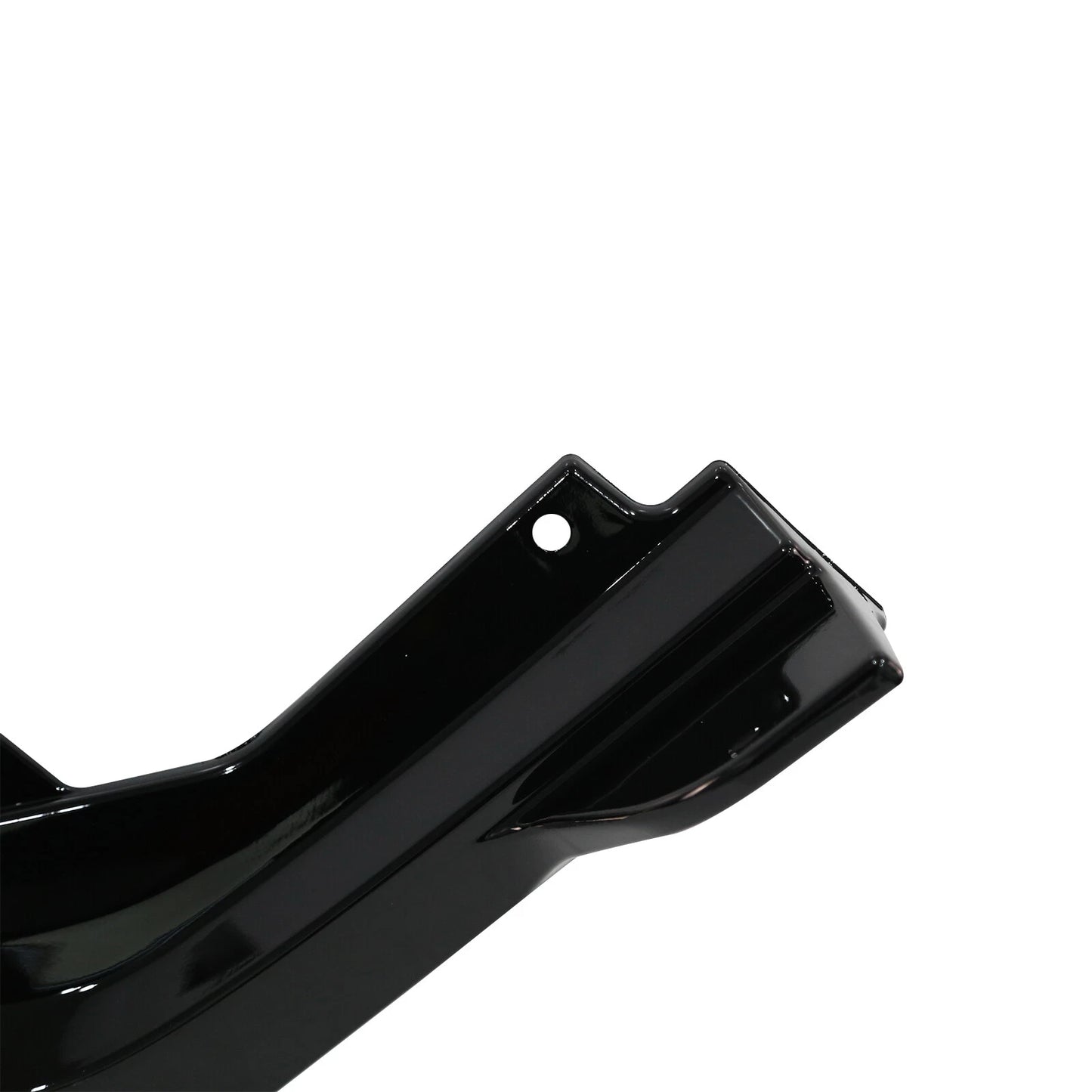 Fit 2022-2024 Honda Civic LX EX Si Gloss Black Front Bumper Lip Splitter 3PCS
