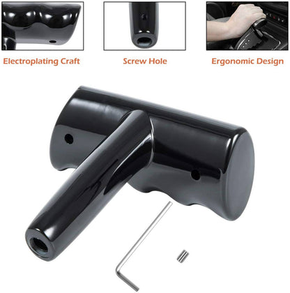 Solid Spare T-Handle Shift Knob Gear Stick Shifter fits for Jeep Wrangler Jeep Dodge Charger