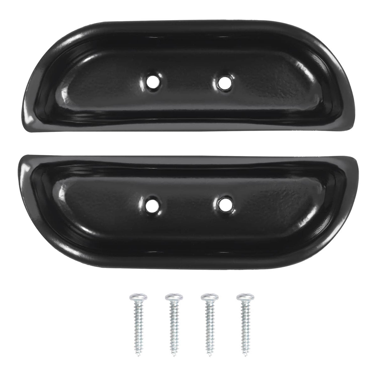 Solid Spare Fits 1973-1979 Ford F100 F150 F250 & 78-79 Bronco Steel Door Handle Cups Pair