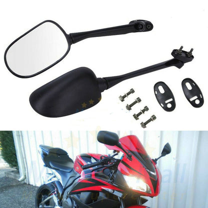 Solidspare Rearview Side Mirrors For Honda CBR1000RR 2004-2007 2005 2006 CBR600RR 2003-19