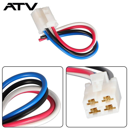 Solidspare Starter Solenoid Relay Wiring Harness Plug For Yamaha 2004-2009 YFZ450