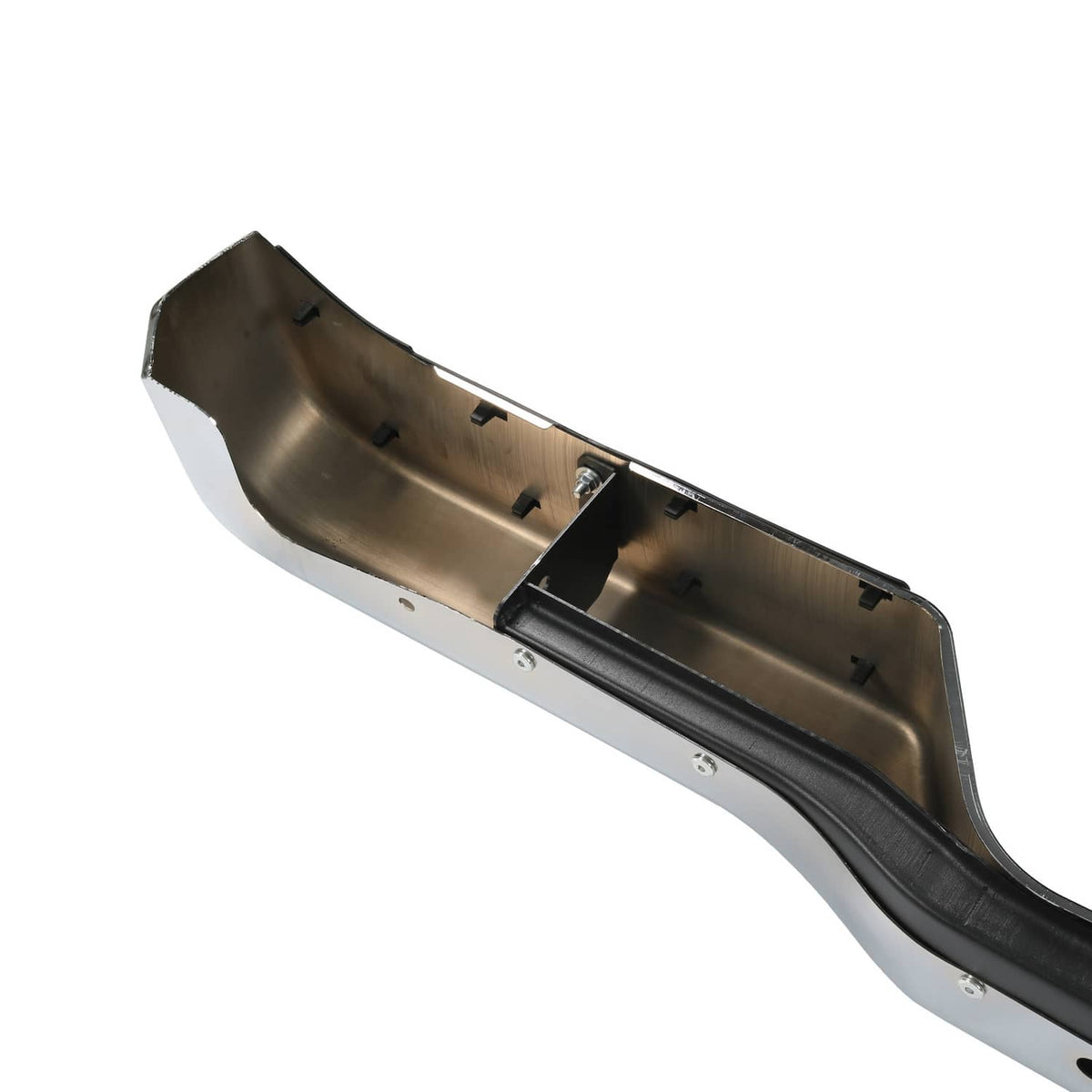 Solidspare Chrome Rear Step Bumper Face Bar TO1102221 for 1989-1995 Truck Toyota Pickup NEW