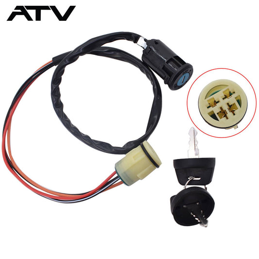 Solidspare For Honda Rancher 350 TRX350 2000-2006 35100-HN5-670 Ignition Switch Key