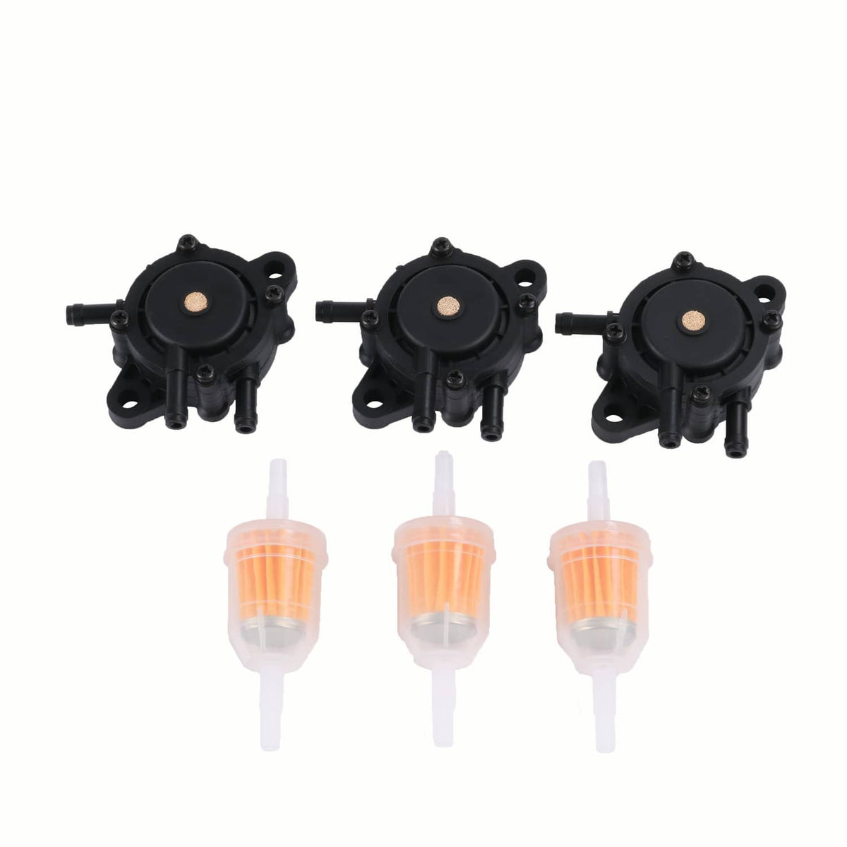 Solidspare 3PK Gas Fuel Pump For Mikuni BS 808492 491922 808656 691034 692313