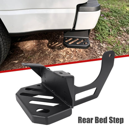 Solidspare Rear Bed Step For 2024-2026 Ford F150 F-150 Tailgate Bed Rear Bumper Side Step