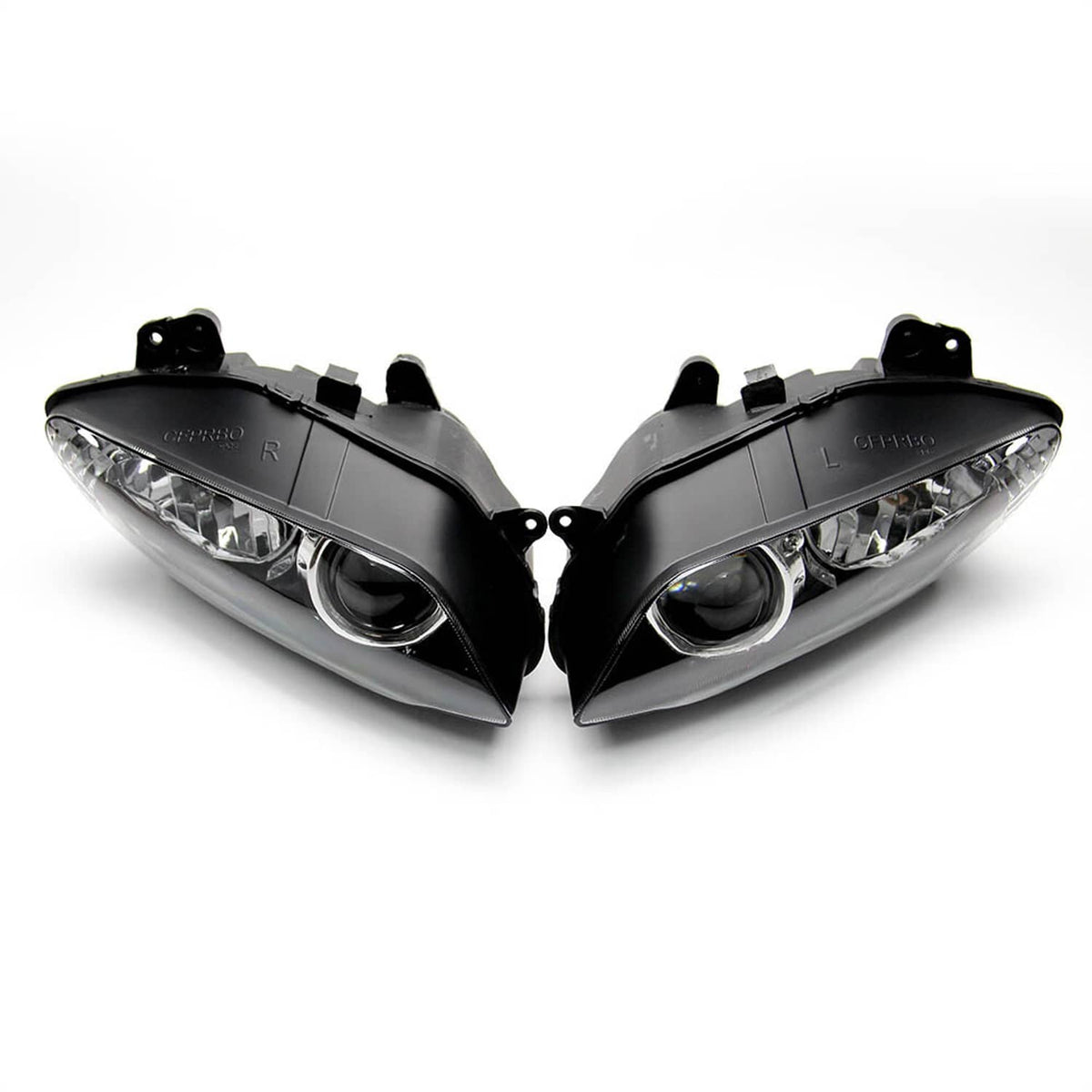 Solidspare Front Headlight Assembly + Upper Stay Fairing Bracket For Yamaha YZF-R1 2004-06