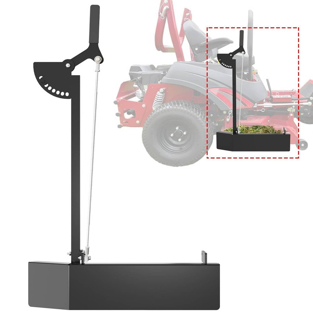 Solidspare Black Chute Blocker For 61" ICD IS700Z ISX800 IS2100Z IS3100Z IS3200Z ISX3300