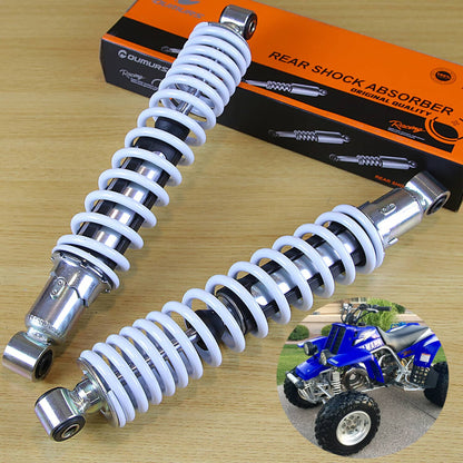 Solidspare 2x Front Shocks Absorber 1987-2006 Fit For Yamaha Banshee YFZ350 Springs WHITE