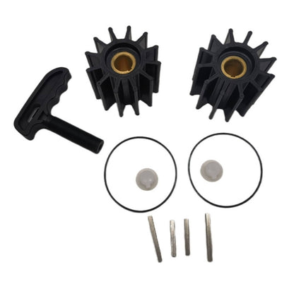 Solid Spare 2Set Sherwood Cummins Caterpillar Jabsco Impeller Replace: 17000K 3802444 1W5664
