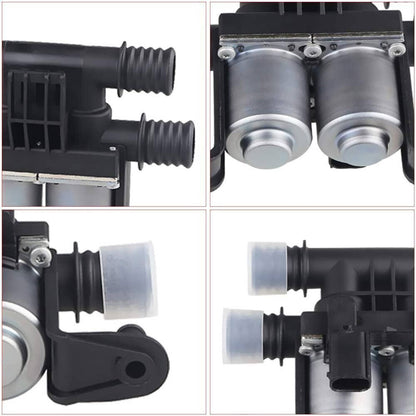 Solidspare Black Heater Control Water Valve For BMW E53 E70 E71 X5 X6 2003-2017 64116910544