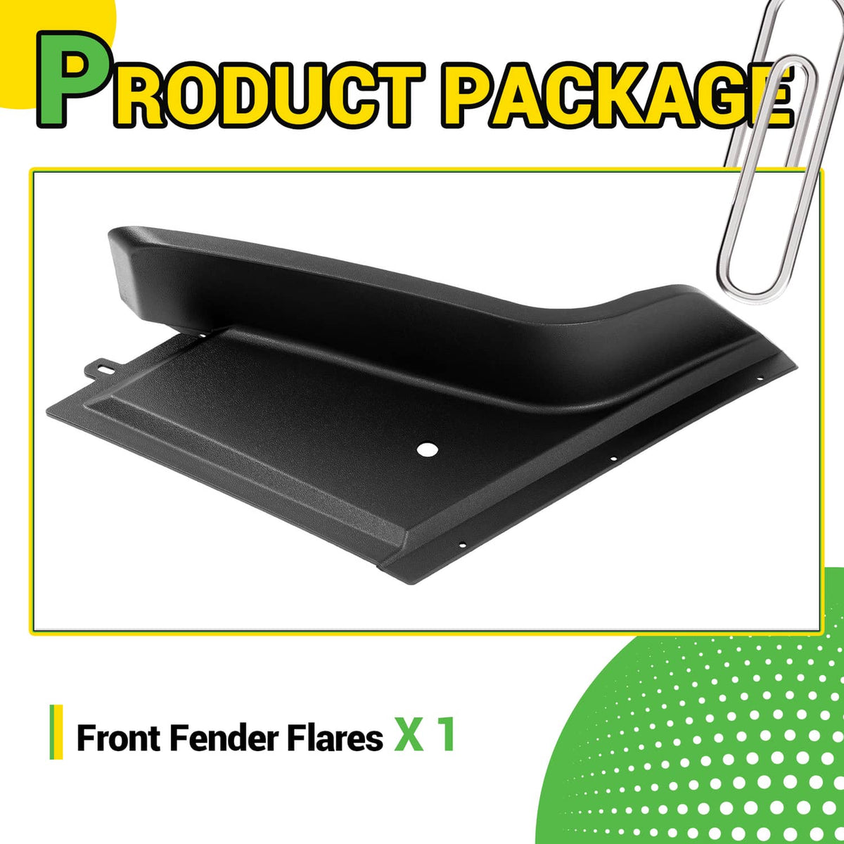 Solidspare Golf Cart Front Driver Side Fender Flare Set For EZGO ST MPT Workhorse 99-13