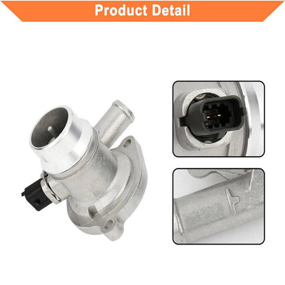 Solidspare Upgrade Thermostat Housing Assembly for Buick Encore Chevy Cruze Sonic Trax 1.4L