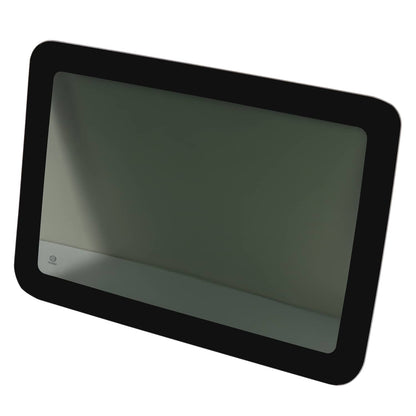 Solid Spare Fit Jeep Wrangler 2007-2010 Rear Left Driver Door Window Glass Dark Replacement