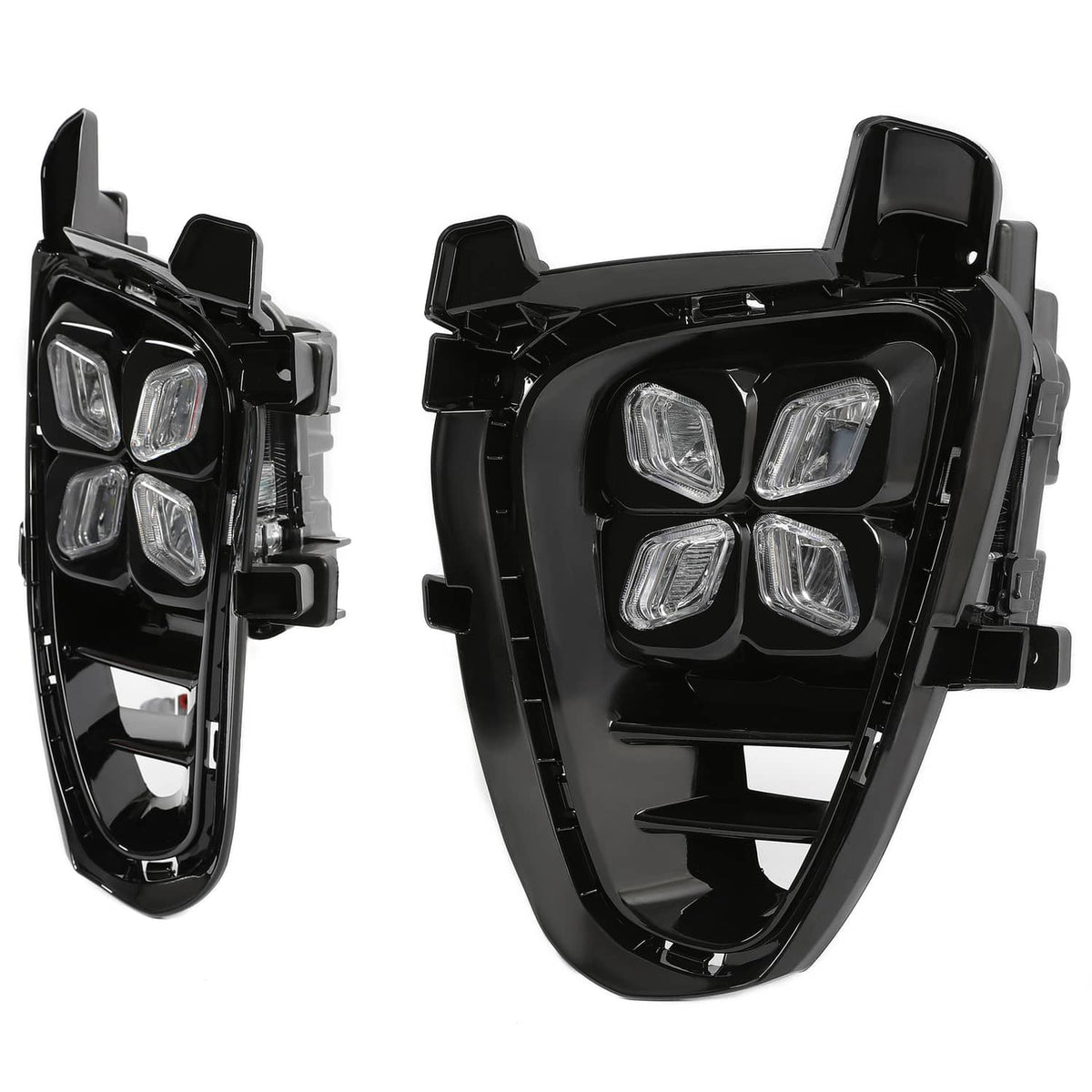Solid Spare LED Fog Lights DRL Daytime Running Driving Lamps For Kia Sorento 2019-2020 LH+RH