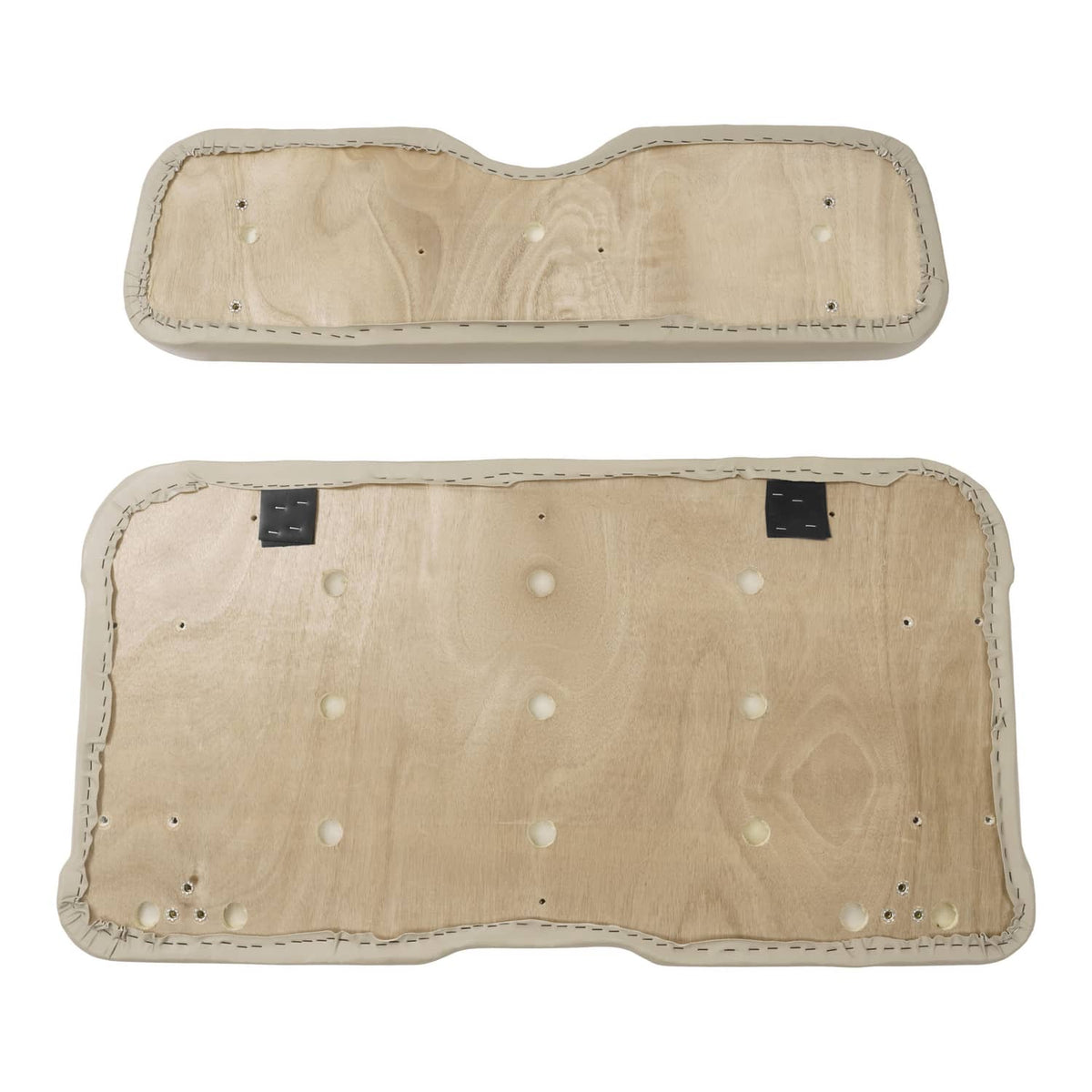 Solidspare For EZGO RXV 2008-Up Models Stone Golf Cart Front Seat Cushion Bottom Backrest