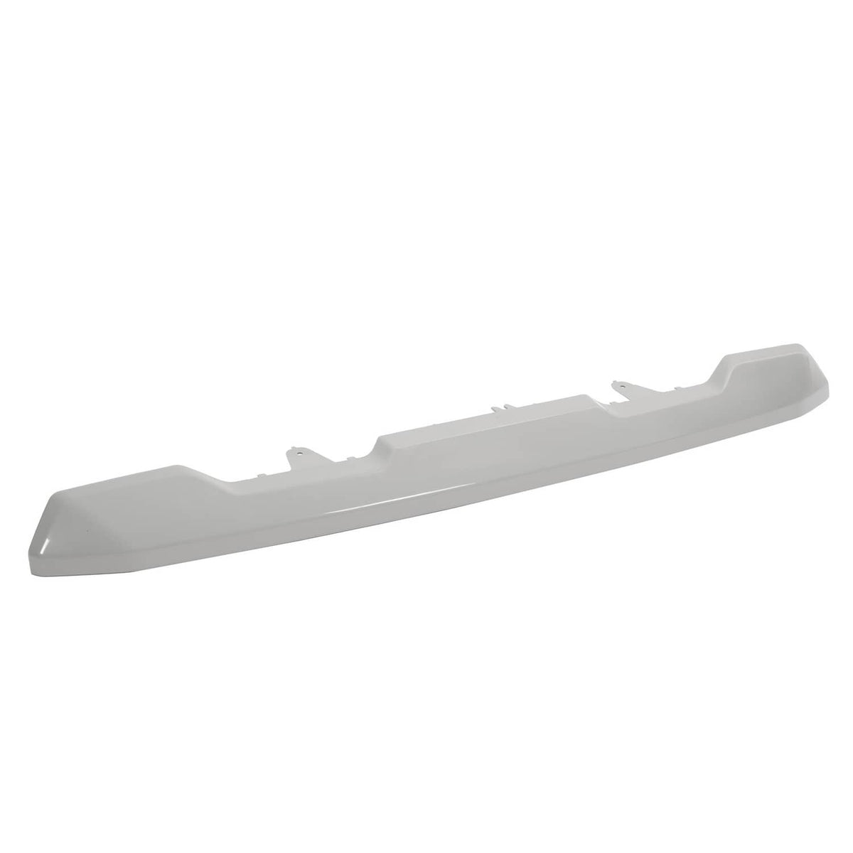 Solid Spare Front Upper Top Grille Hood Molding Trim Gray For 20-23 GMC Sierra 2500 3500 HD