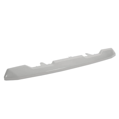 Solid Spare Front Upper Top Grille Hood Molding Trim Gray For 20-23 GMC Sierra 2500 3500 HD