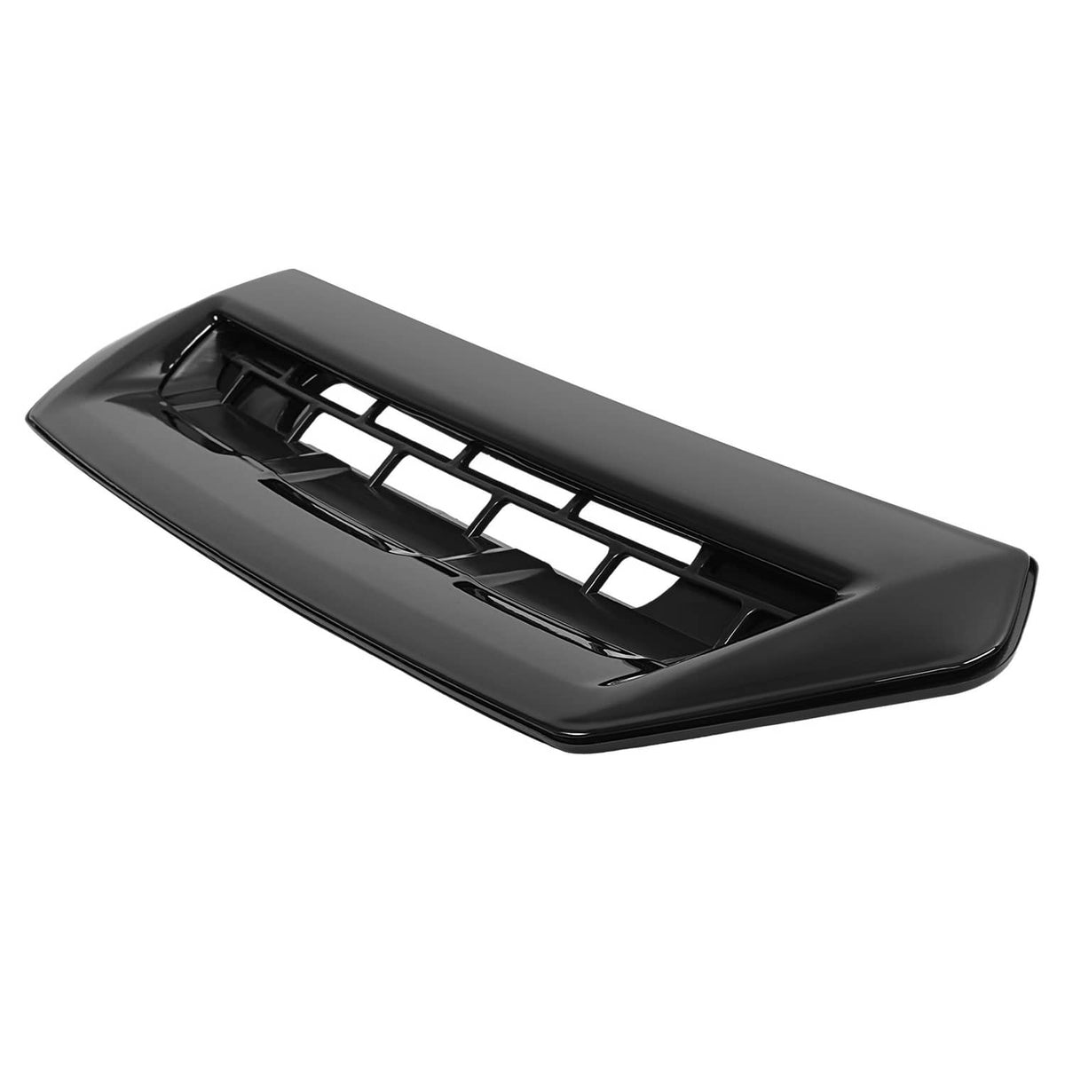 Solid Spare Hood Air Vent Scoop For 2017-19 Chevy Silverado 2500 HD 3500 HD Black 84240941