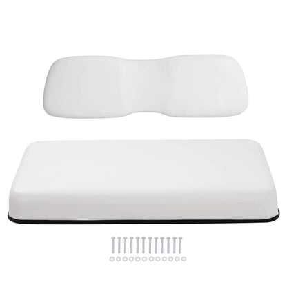 Solidspare Front Seat Bottom & Seat Backrest Golf Cart Back For Club Car DS 2000.5-up