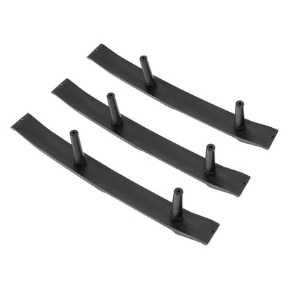 Solid Spare Tailgate Trim Panel Bracket Set Fits Ford F-150 1987-1996 / F250 F350 1987-1997