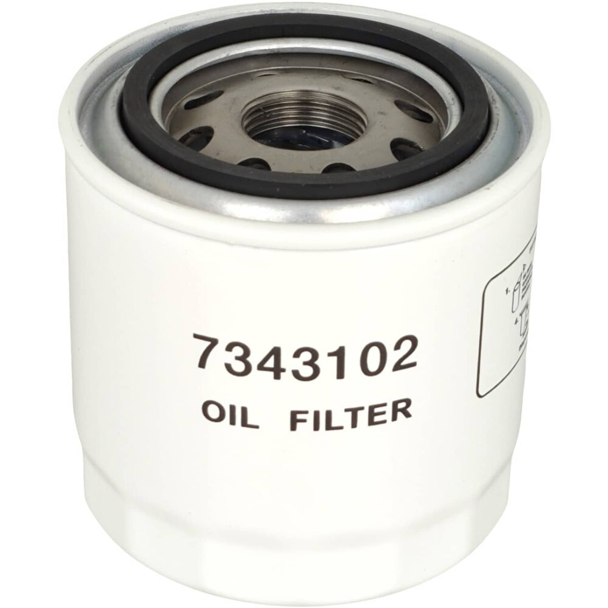 Solid Spare Engine Oil Filter 7343102 for Bobcat E32 E35 E42 E45 E50 E55 E85 V519 V723