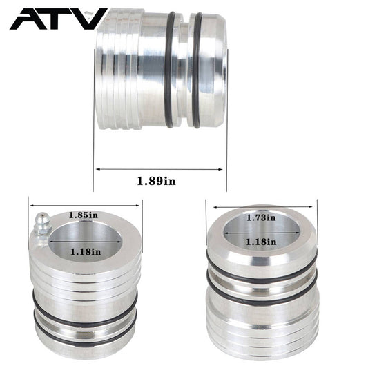 Solidspare For HONDA PIONEER 1000 4 WHEEL BEARING GREASER TOOL BILLET ALUMINUM