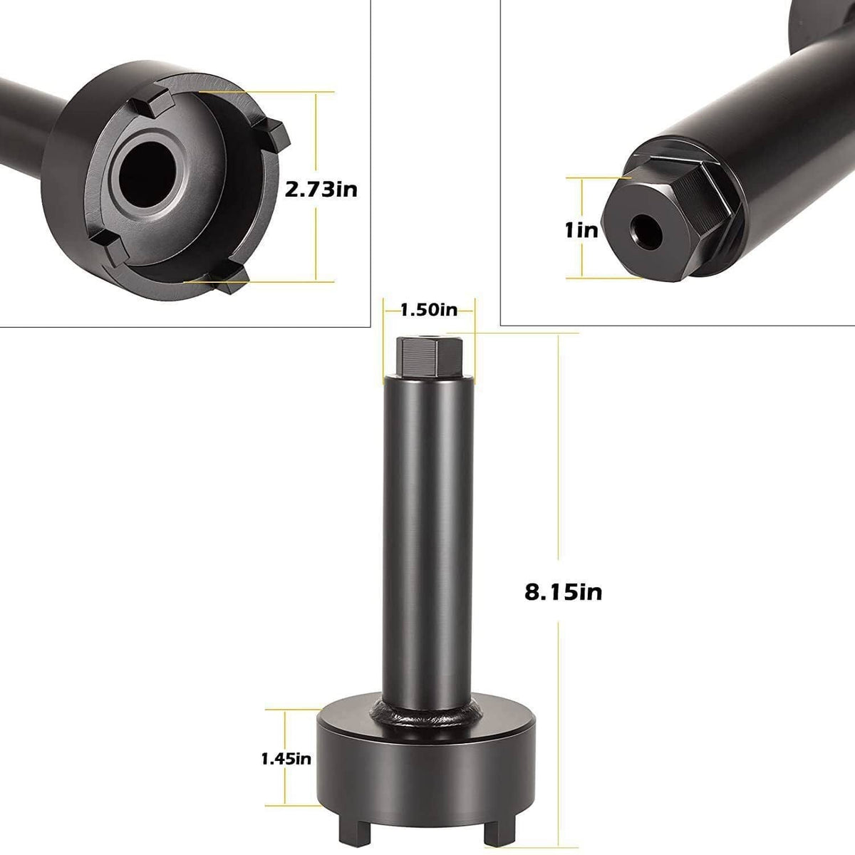 Solidspare Bearing Carrier Retainer Wrench Tool for Mercury Mercruiser Alpha Bravo 91-61069
