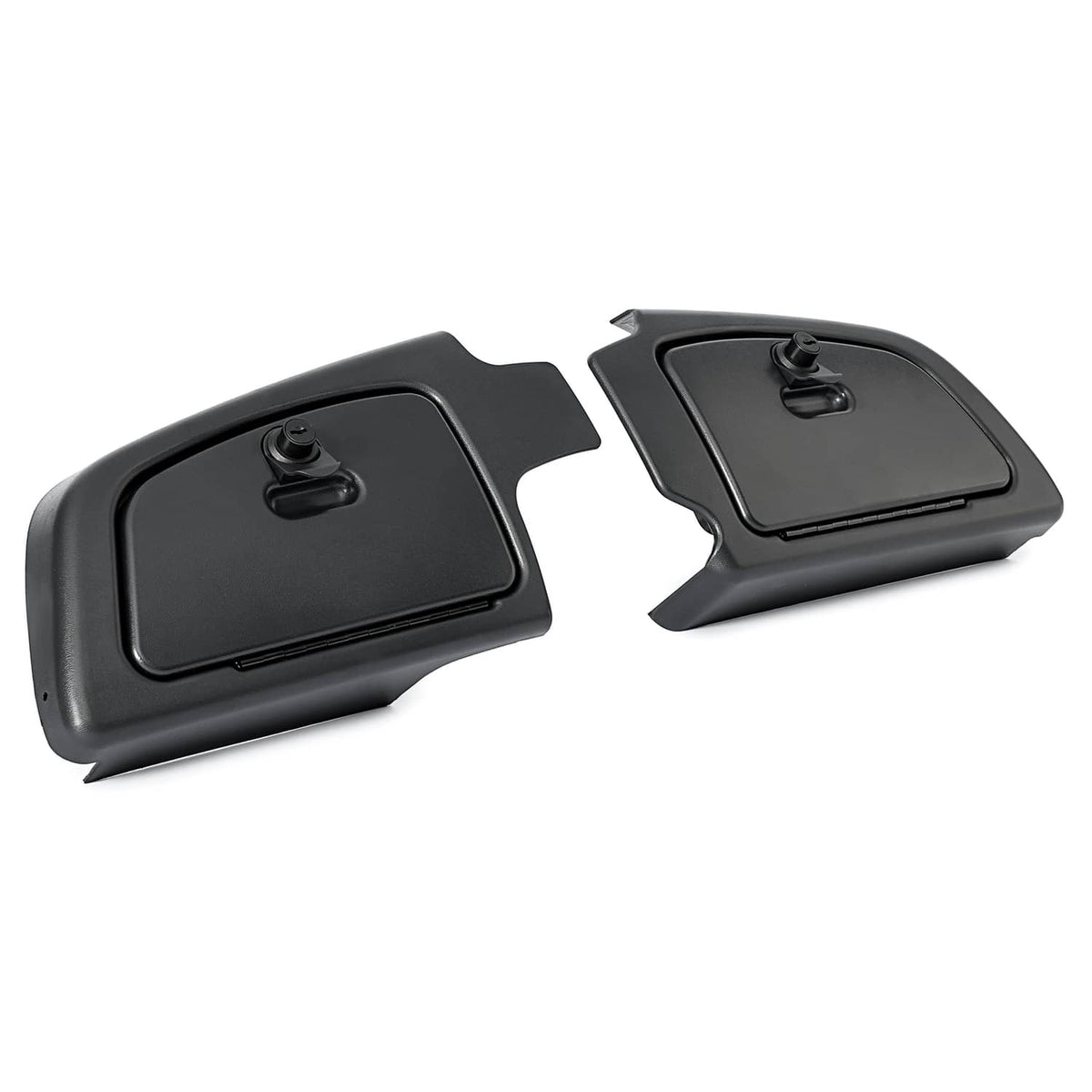 Solidspare Black Locking Dash Glove Box Covers For Icon I20 I40 I60 Advanced EV Golf Cart