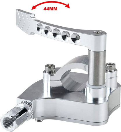 Solidspare Billet Thumb Throttle Assembly for Yamaha Raptor 350 660 700 Banshee 350 YFZ450
