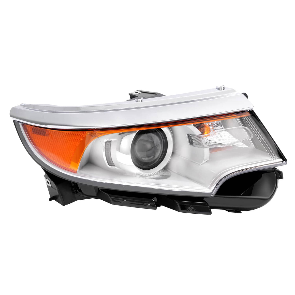 Solid Spare For Ford Edge 2011 2012 2013 2014 Headlight Right Side Halogen Projector 5 Pins