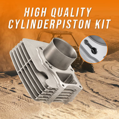 Solidspare 253.2cc Top End Kit w/ Cylinder For Honda Recon 250 TRX250TE TRX250TM TRX250