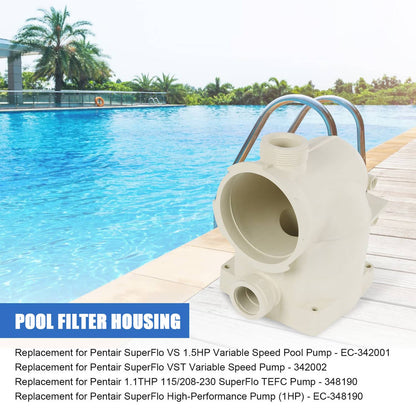 Solidspare 350089 350090 350091 Volute Fit Pentair SuperFlo Inground Pool&Spa Pump