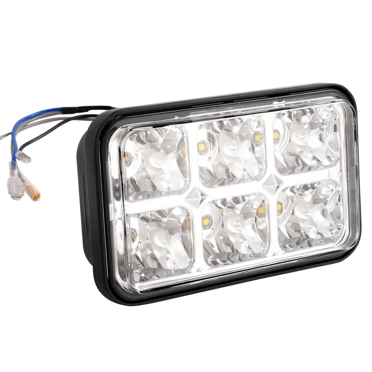 Solidspare Golf Cart LED Headlight Assembly For EZGO Workhorse Marathon 80-94 ST350 96-Up
