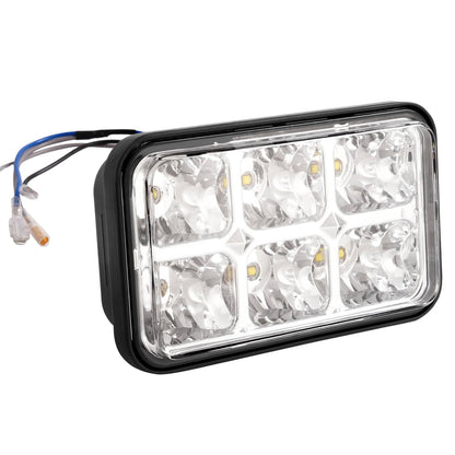 Solidspare Golf Cart LED Headlight Assembly For EZGO Workhorse Marathon 80-94 ST350 96-Up