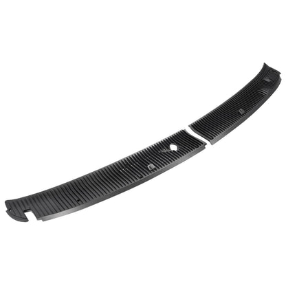 Solid Spare Wiper Cowl Panel Grille Screen ABS For Ford E VAN E-150 E-250 E-350 Super Duty