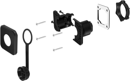 Solidspare Bulkhead Connector Kit Quick Connect/Disconnect, for LiveScope 010-13350-00