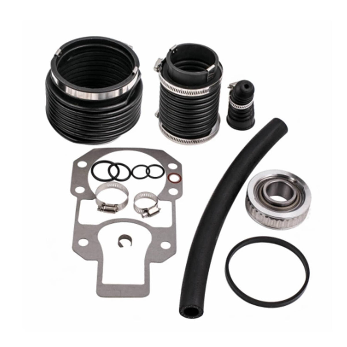 Solid Spare Alpha one 1 Gen 2 two Bellows Transom Seal Repair Kit with Gimbal Bearing 9A-116