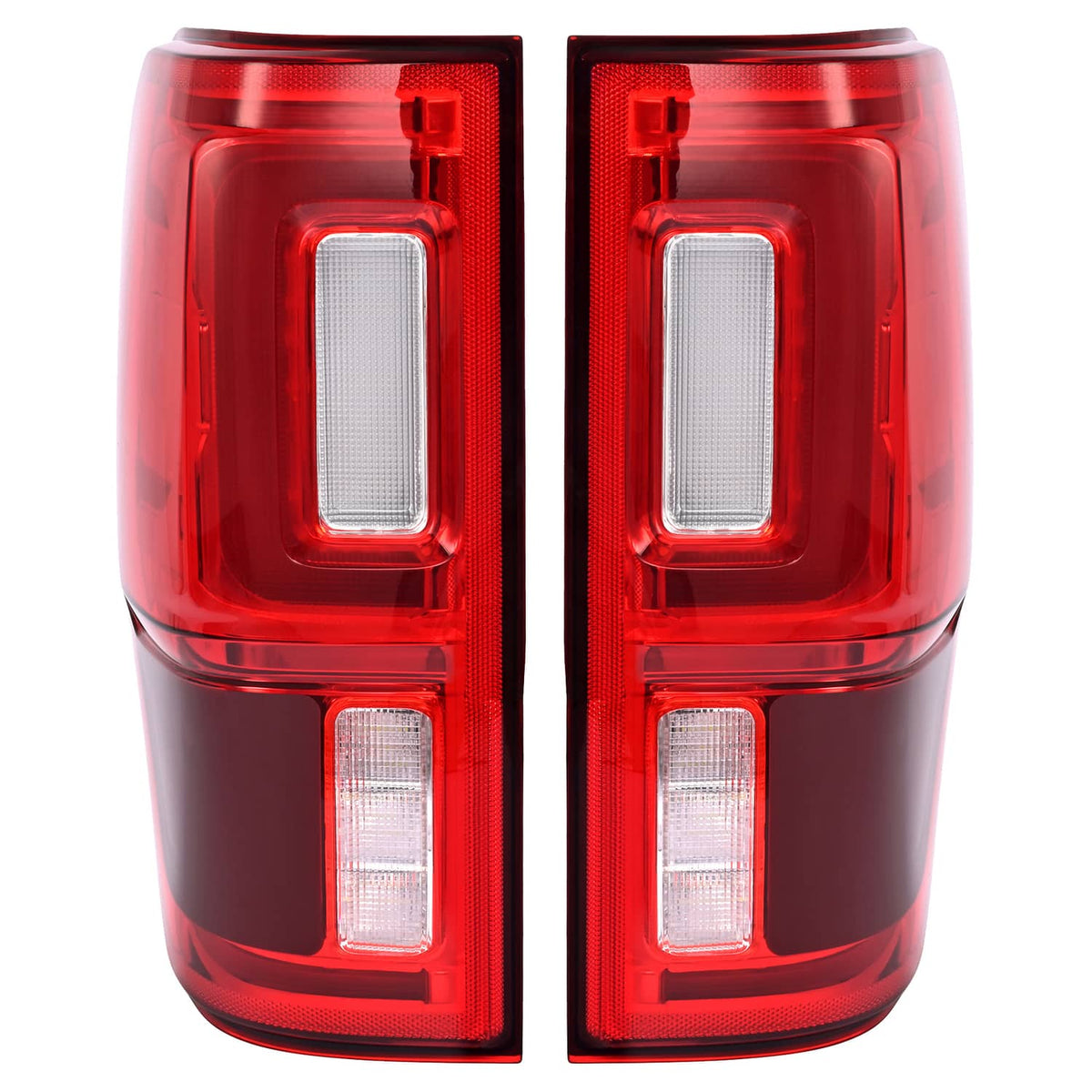 Solid Spare LED Tail Lights Tail Lamps w/Blind Spot For Ford Ranger 2019 2020 2021 2022 2023